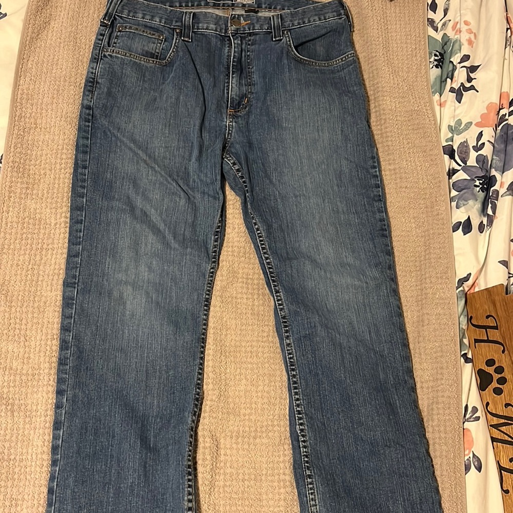 Mens carhartt relaxed fit 34x30 jeans